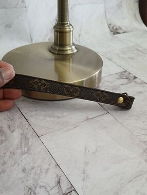 Louis Vuitton Brown Monogram Key/ Wrist Strap